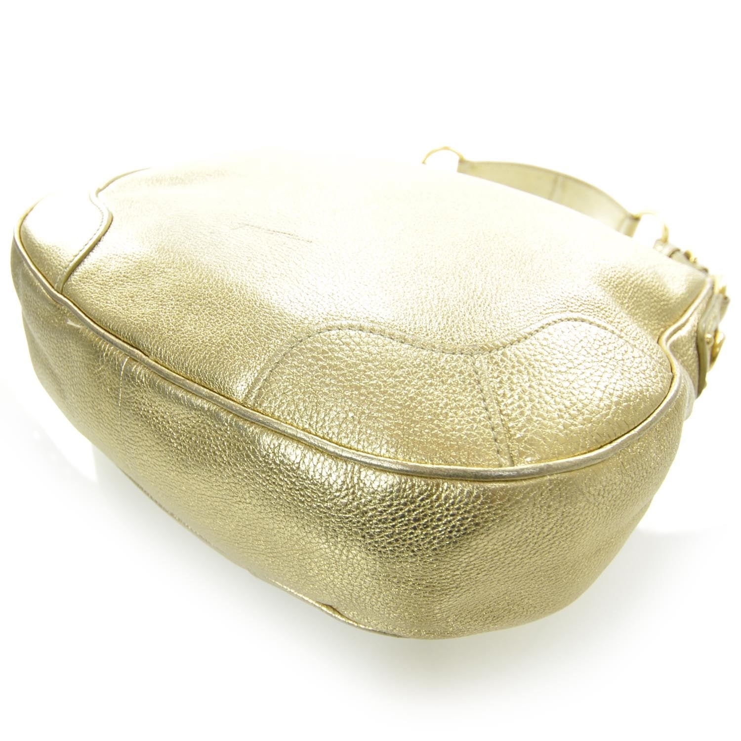 Prada Vitello Daino Hobo Gold 5 of 11