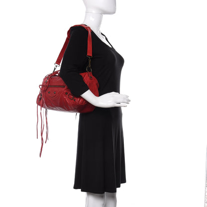 Balenciaga Chevre Classic Hardware Twiggy Rouge Grenat 2 of 9