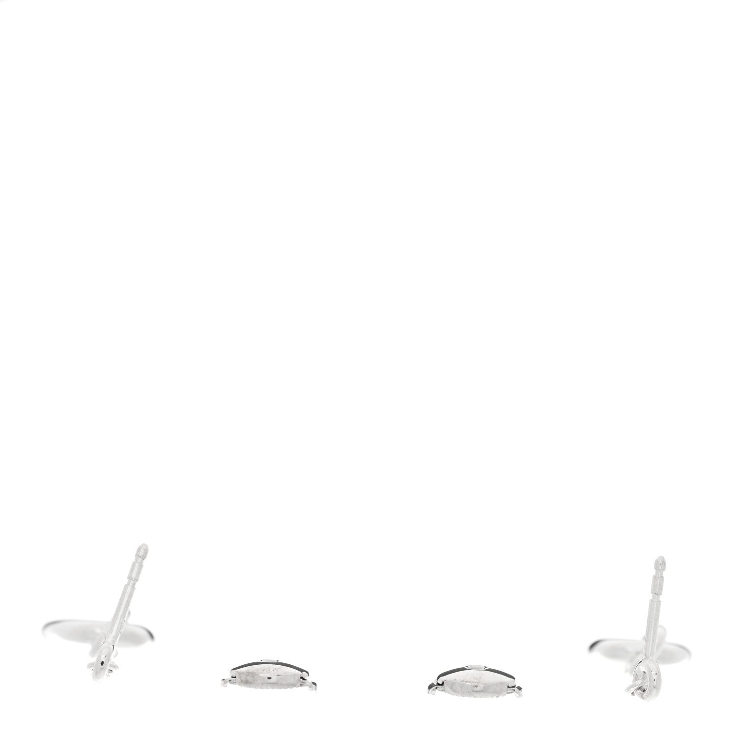 Hermes Sterling Silver Farandole Drop Earrings 3 of 5