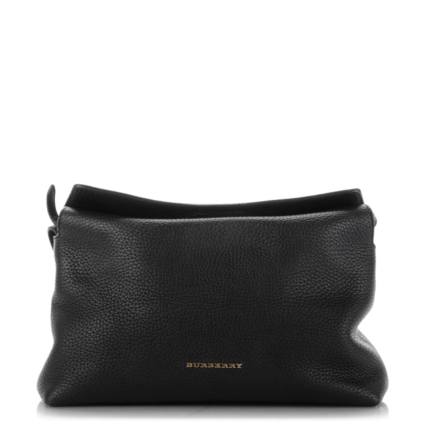 London Grainy Calfskin Small Leah Black