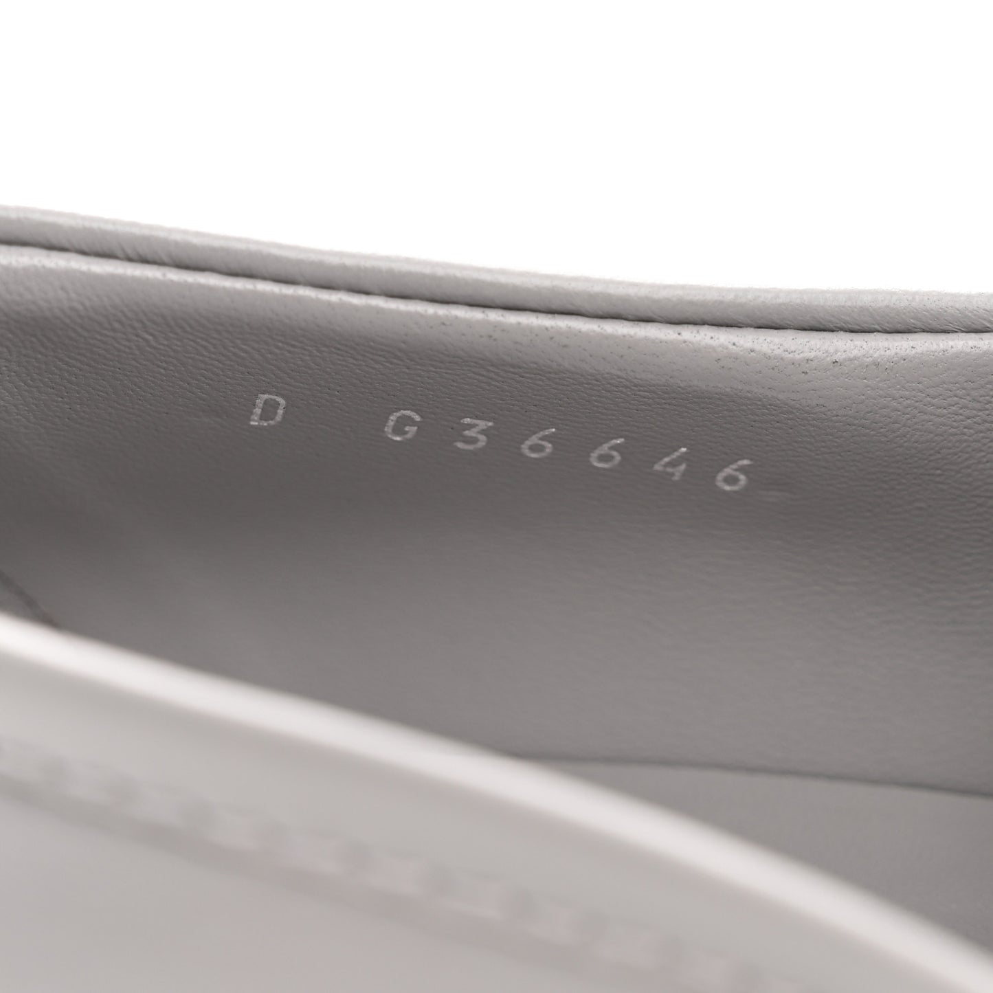 Lambskin Quilted CC Turnlock Loafers 36.5 Grey