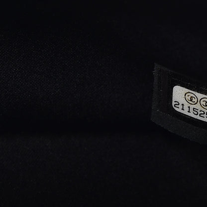 Chanel Painted Tweed Medium Single Flap Black Grey 7 of 7