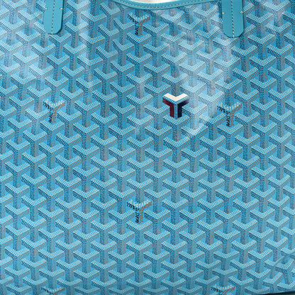 Goyard Goyardine Saint Louis GM Balise Beach Towel Set Turquoise 9 of 14