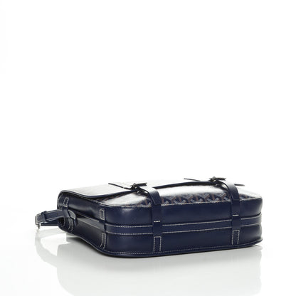 Goyard Goyardine Belvedere GM Messenger Bag Navy 4 of 6