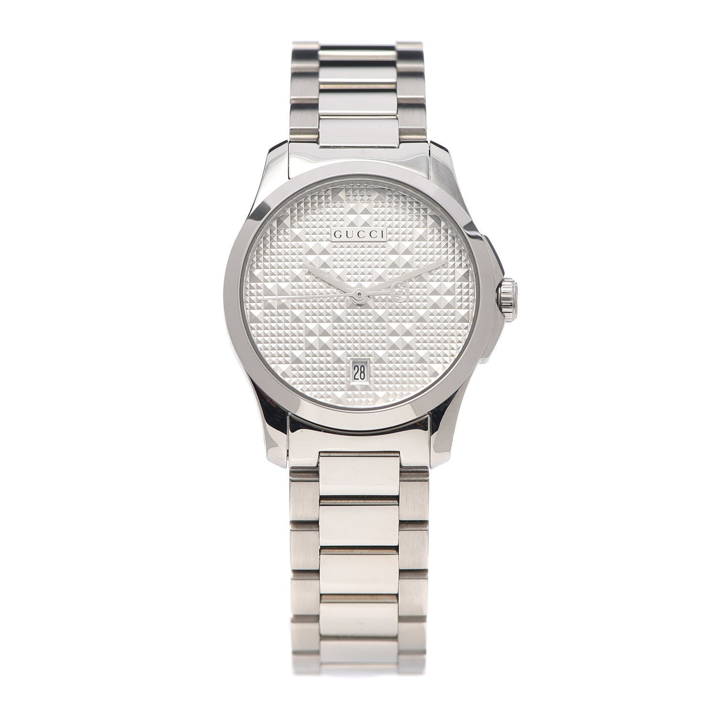 Stainless Steel 27mm G-Timeless Diamante Quartz Watch