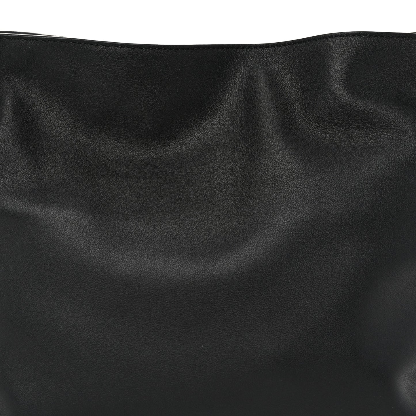 Nappa Medium Flamenco Knot Bag Black