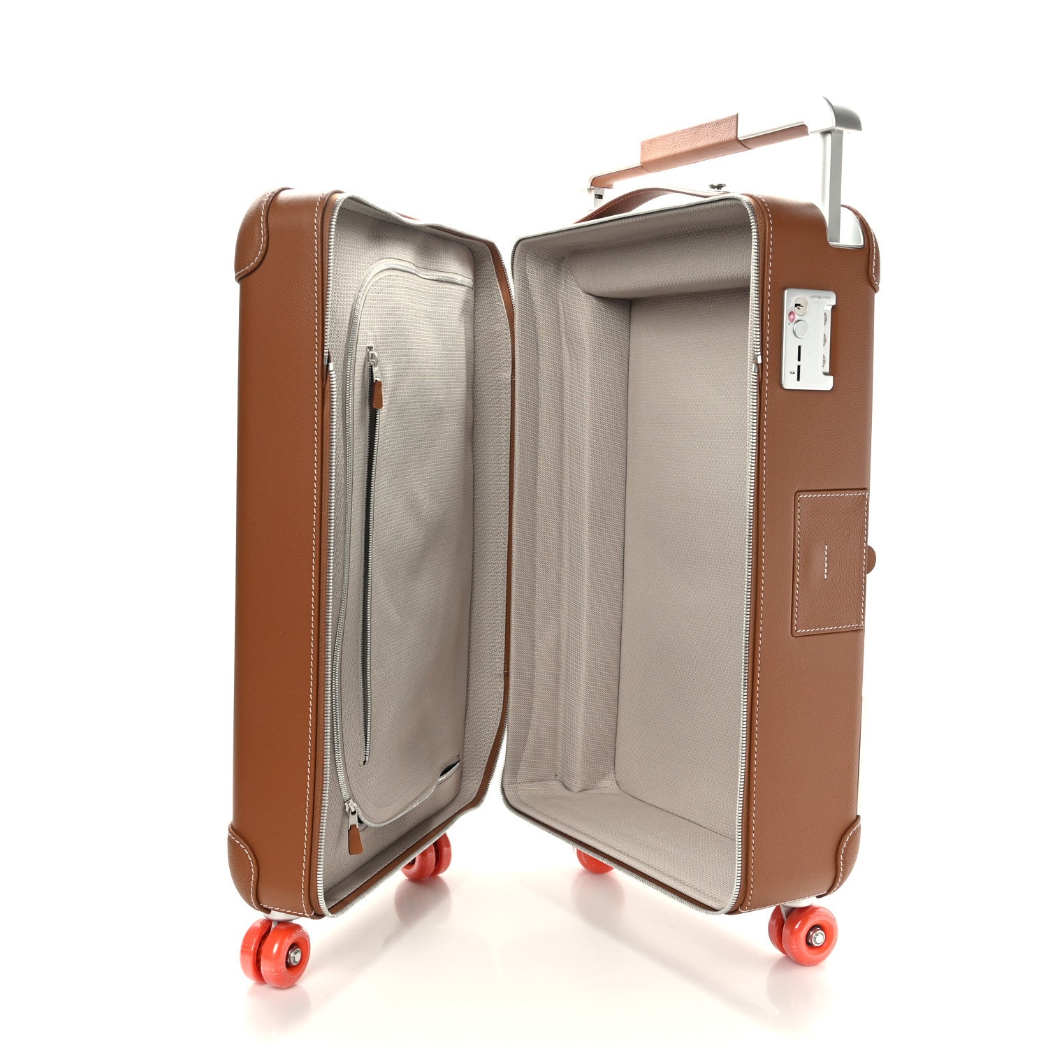 Hermes Canvas Taurillon Regate RMS Rolling Trolley Luggage Multicolor 4 of 7