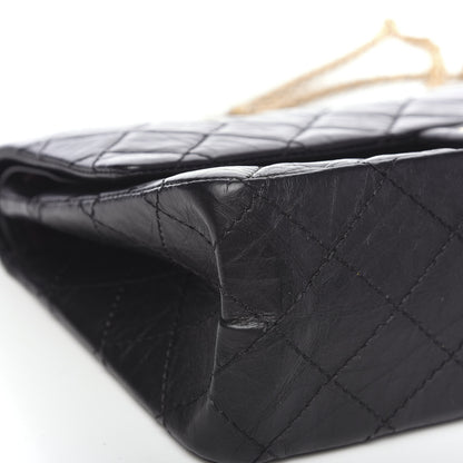 Chanel Aged Calfskin Quilted 2.55 Reissue 226 Flap Black 5 of 10
