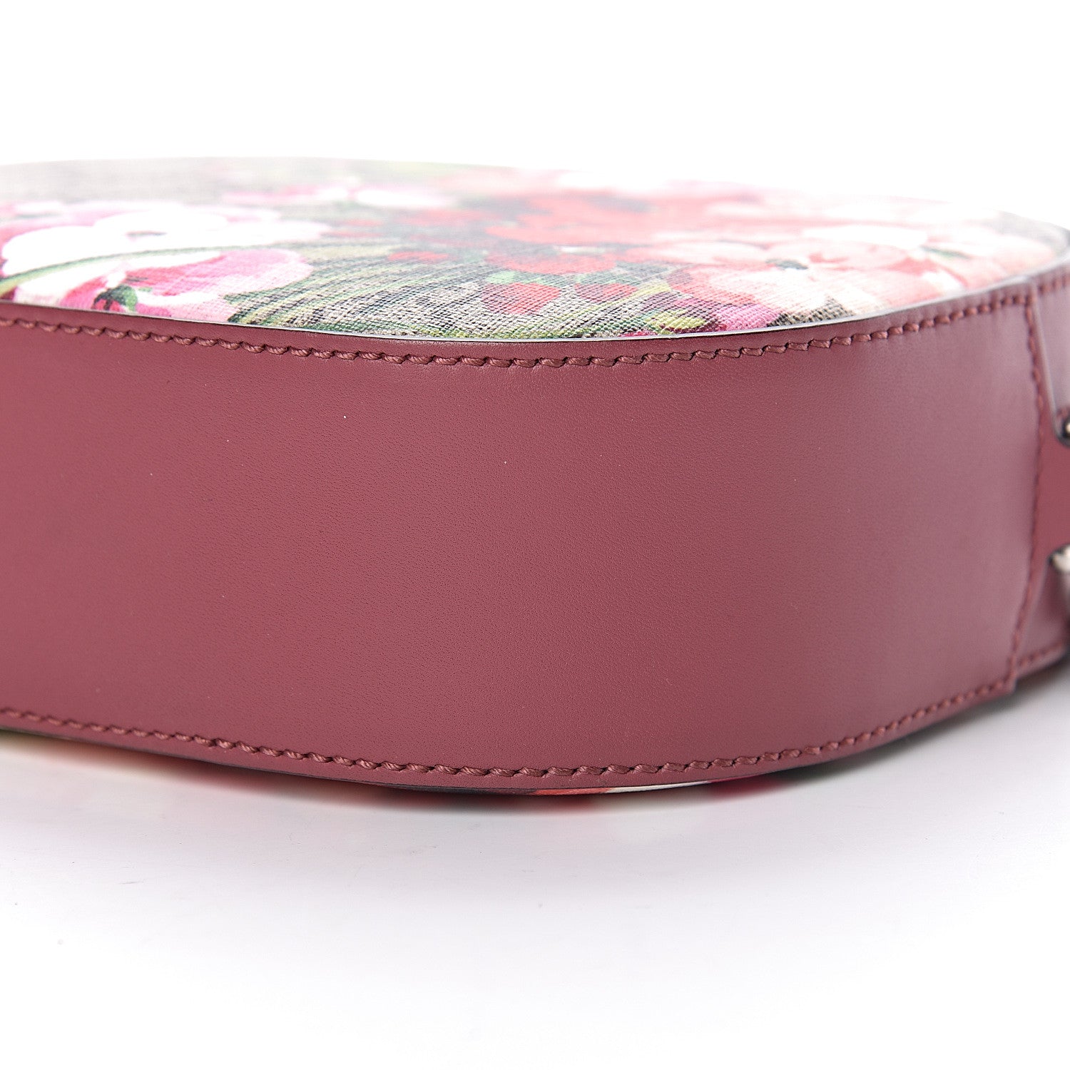 Gucci GG Supreme Monogram Blooms Mini Chain Shoulder Bag Beige Multicolor Dry Rose 9 of 10