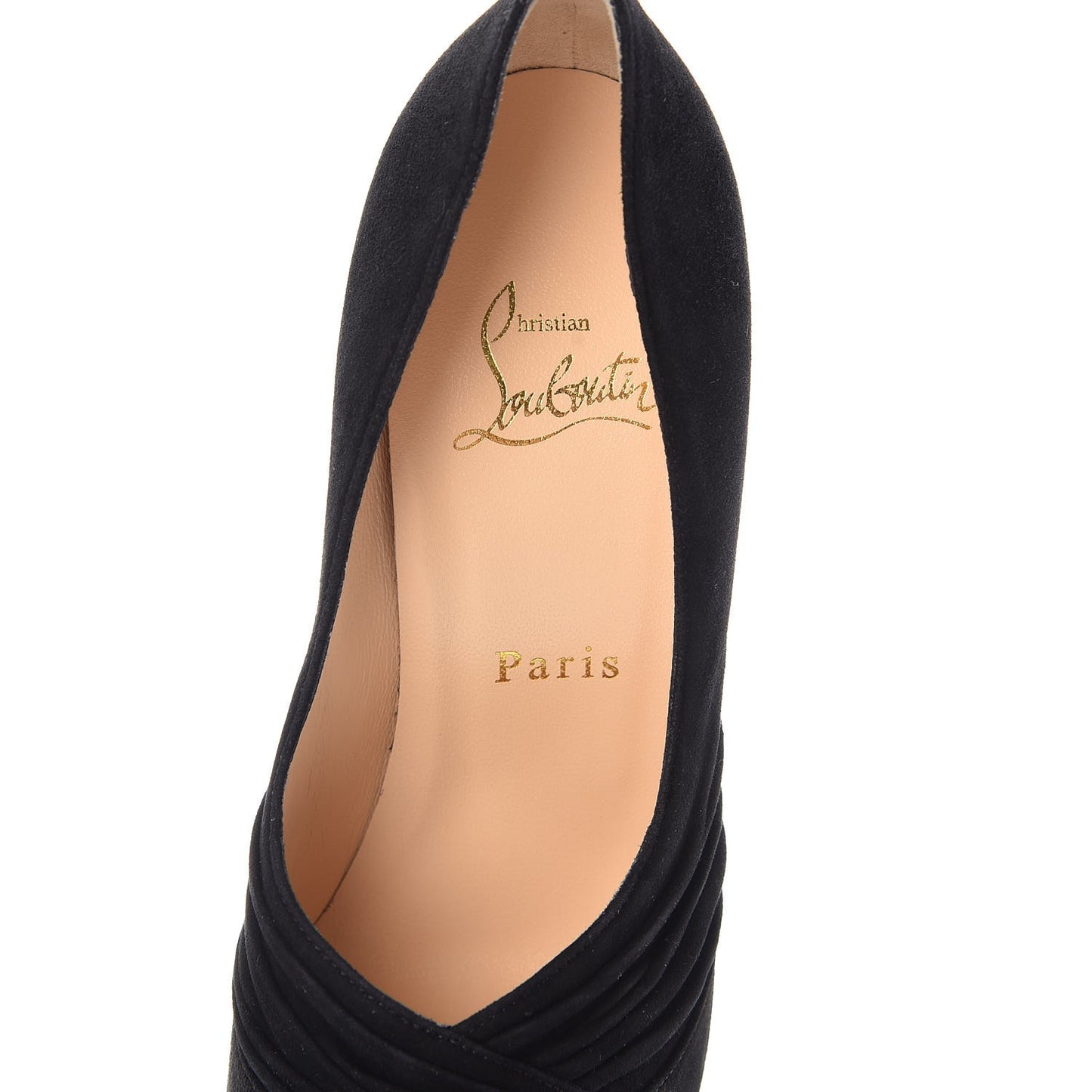 Suede Drapadita 150 Pumps 37 Black