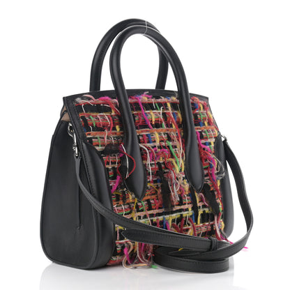 Alexander McQueen Tweed Sweet Calfskin Small Heroine 30 Multicolor Black 3 of 12
