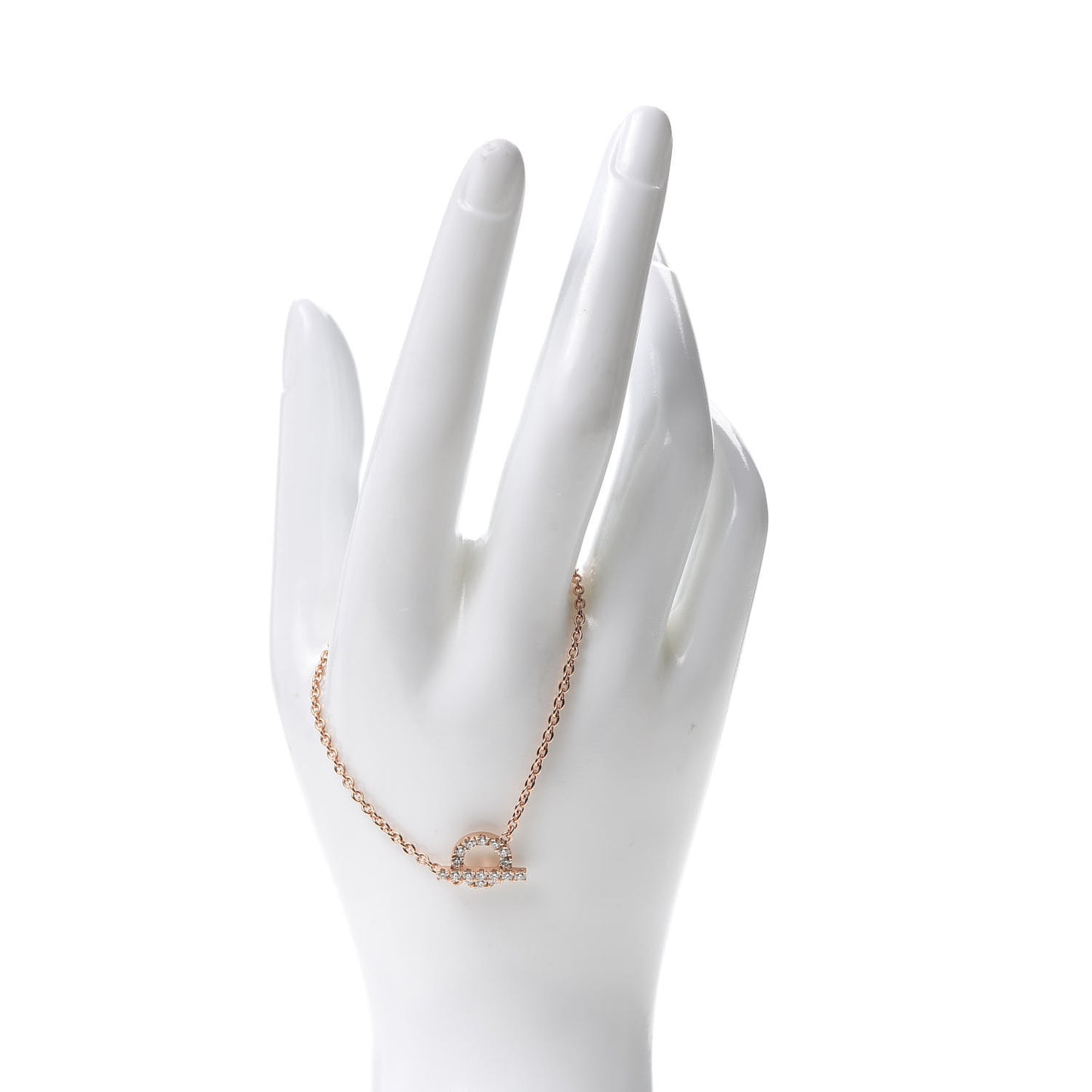 18K Rose Gold Diamond Finesse Bracelet ST