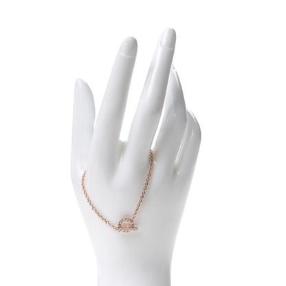 Hermes 18K Rose Gold Diamond Finesse Bracelet ST 2 of 5