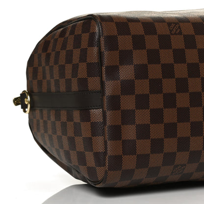 Louis Vuitton Damier Ebene Speedy Bandouliere 35 10 of 13