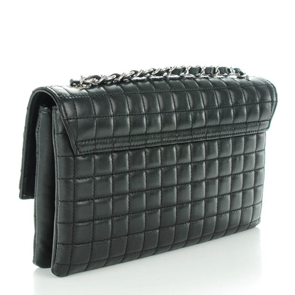 Chanel Lambskin Camellia N°5 Flap Bag Black 3 of 7