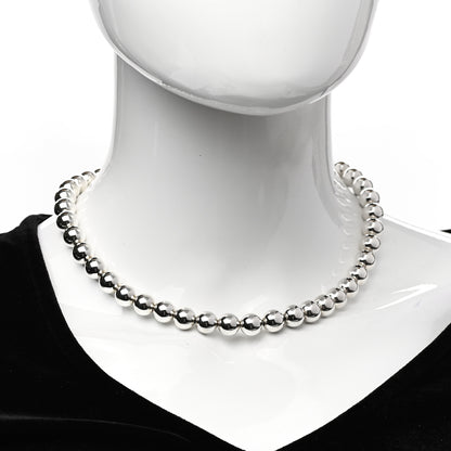 Tiffany Sterling Silver 10mm HardWear Ball Necklace 2 of 4