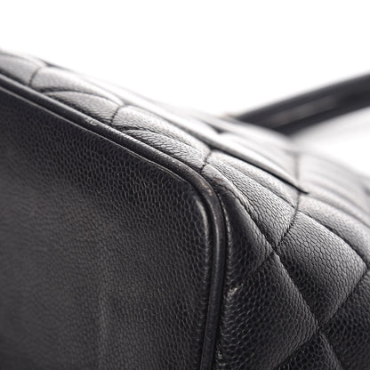 Chanel Caviar Quilted Medallion Tote Black 13 of 15