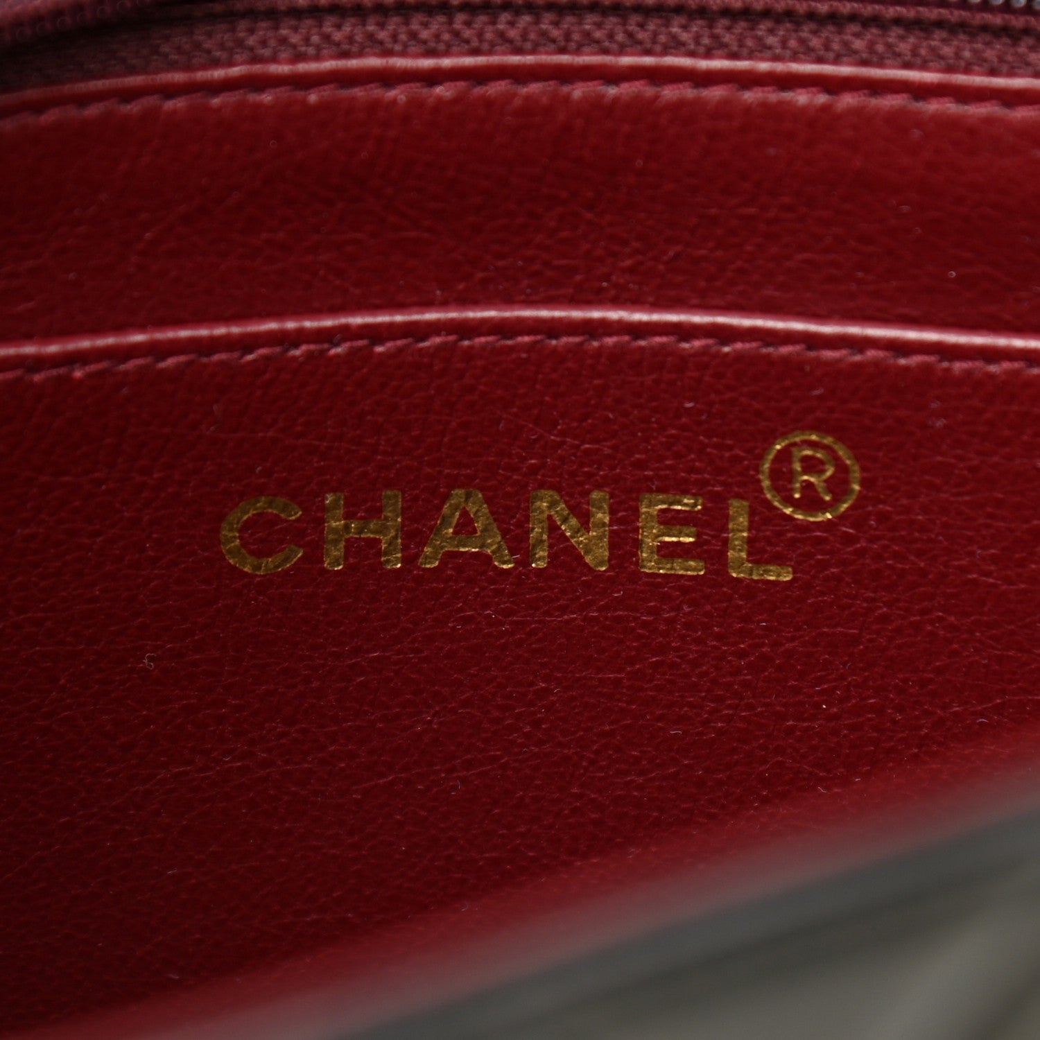 Chanel Lambskin Quilted Small Single Flap Black 5 of 11