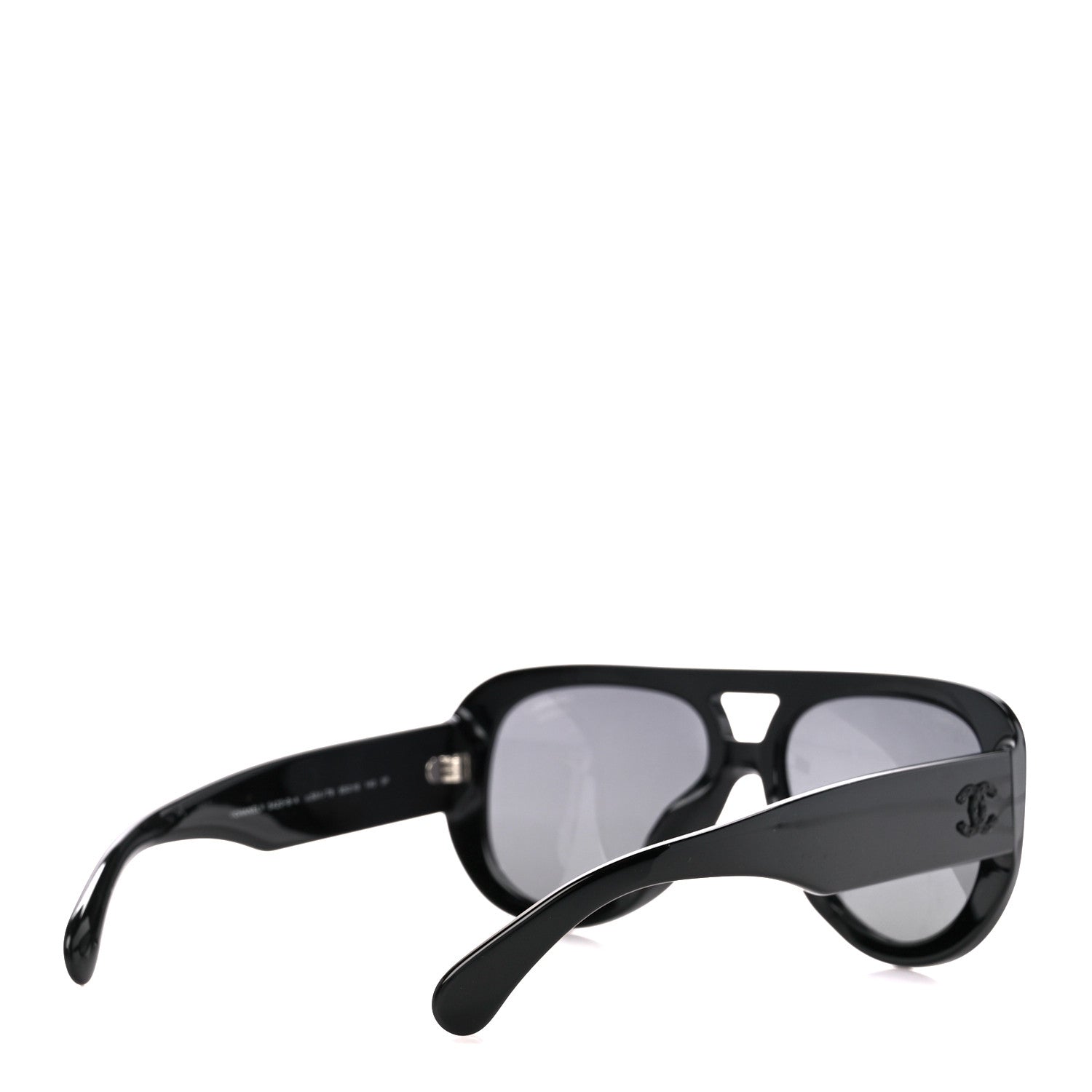 Chanel Resin Polarized Sunglasses 5423-B Black 4 of 8