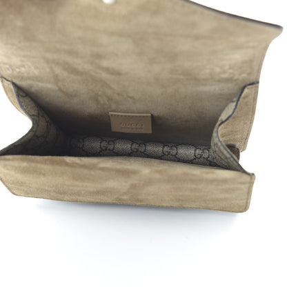 Gucci GG Supreme Monogram Mini Dionysus Shoulder Bag Taupe 5 of 11