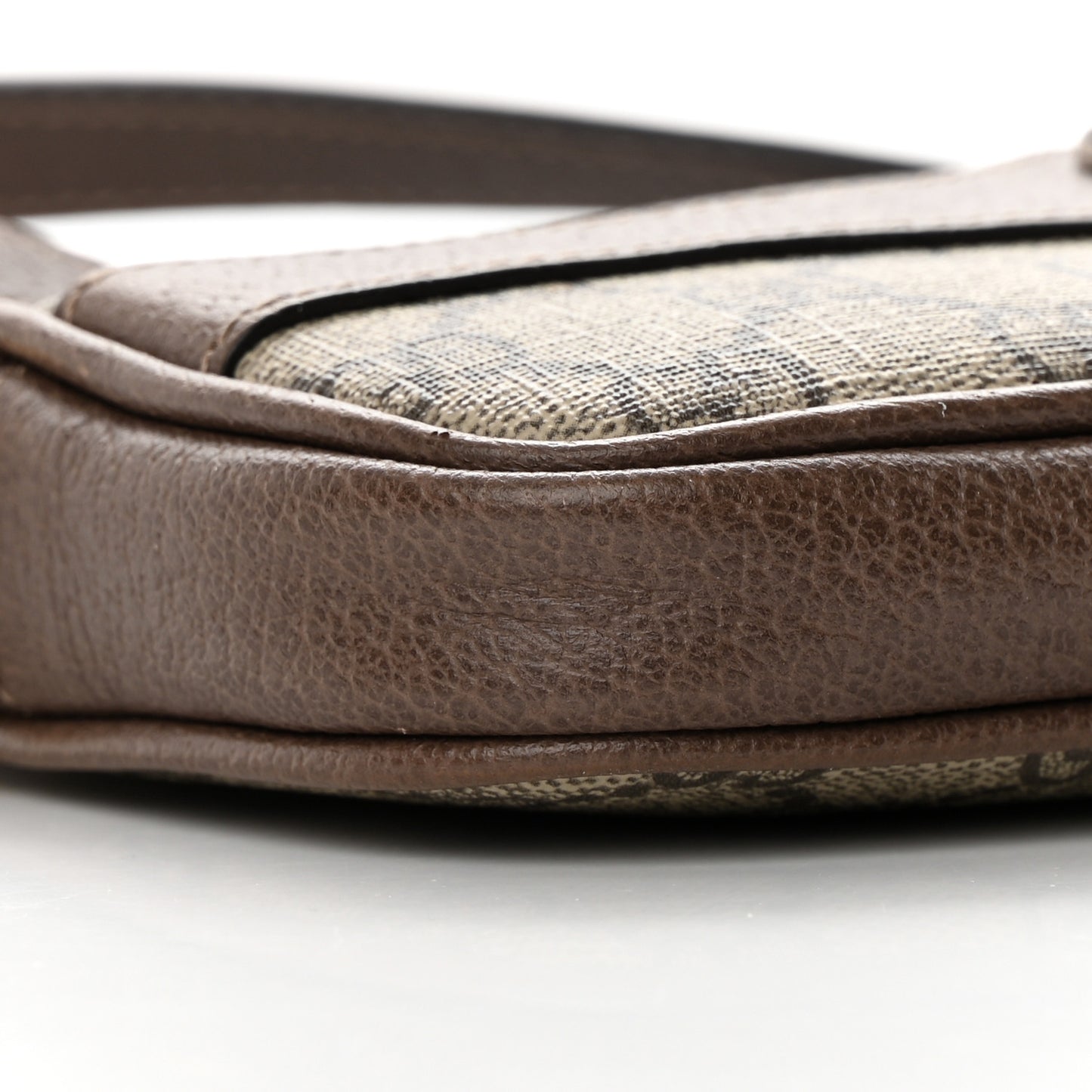 GG Supreme Monogram Web Mini Ophidia GG Bag Brown