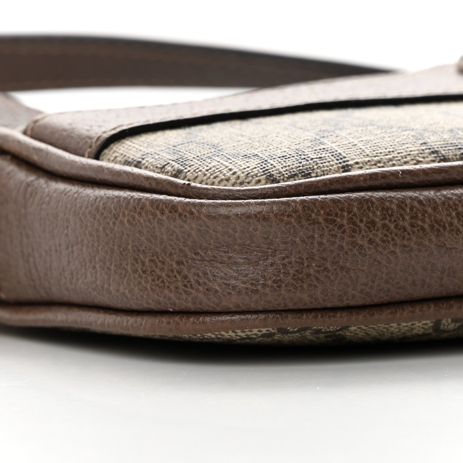 Gucci GG Supreme Monogram Web Mini Ophidia GG Bag Brown 9 of 15