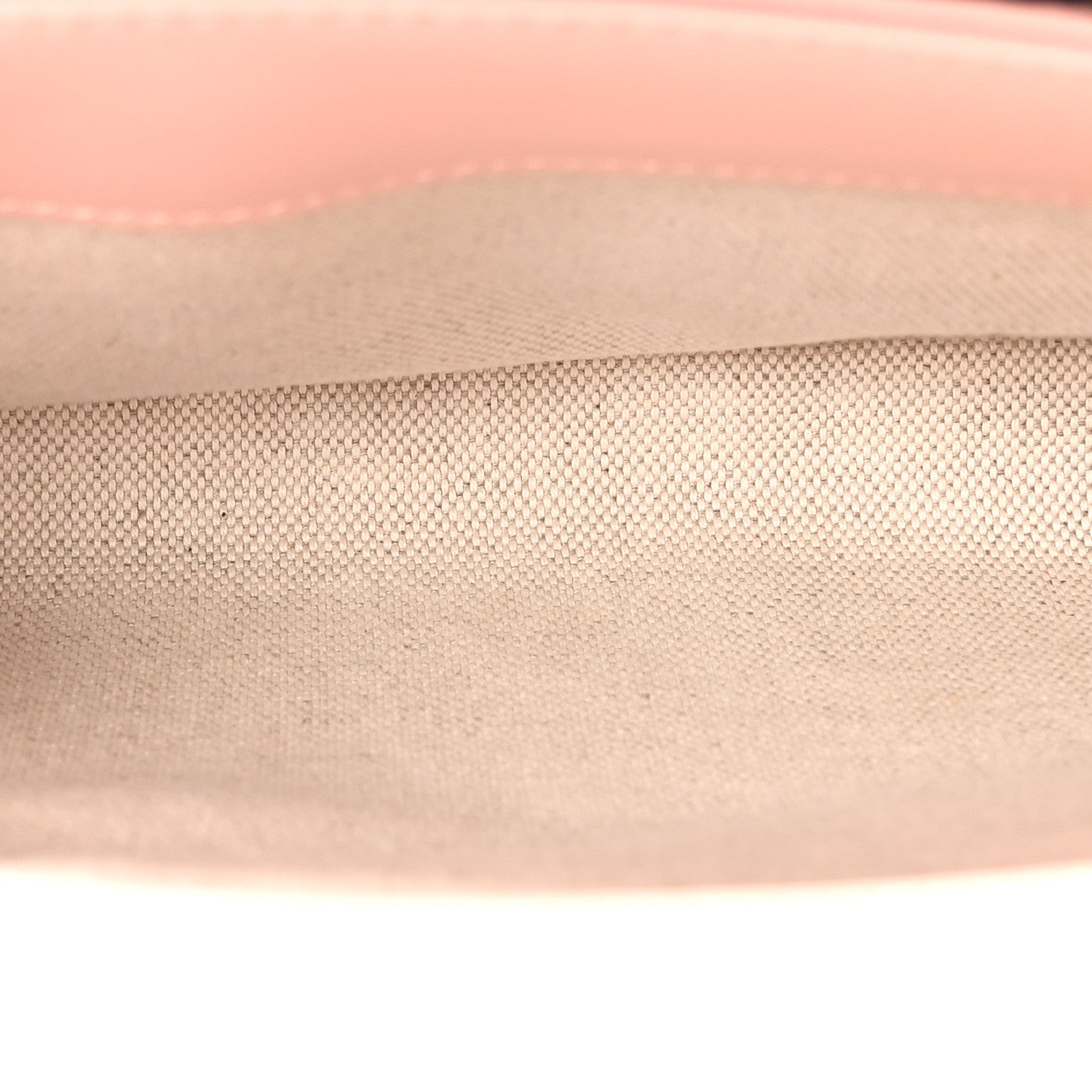 Gucci Calfskin GG Matelasse Small Slim Chain Shoulder Bag Perfect Pink Natural 5 of 10
