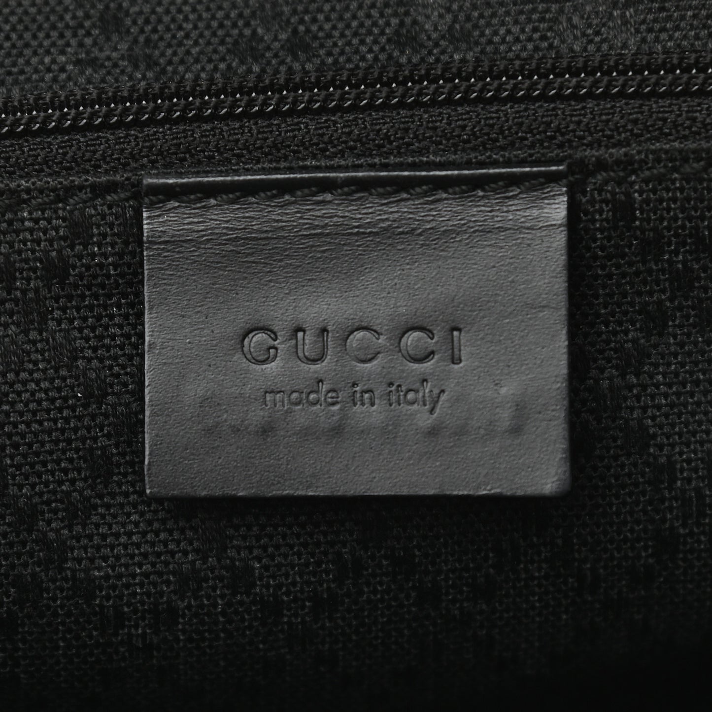 Nylon Monogram Tote Bag Black