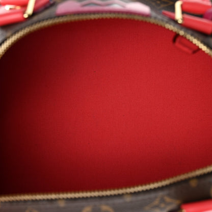 Louis Vuitton Monogram Totem Speedy 30 Flamingo 5 of 10