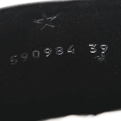 Balenciaga Sheepskin Typo Ankle Booties 39 White 9 of 10