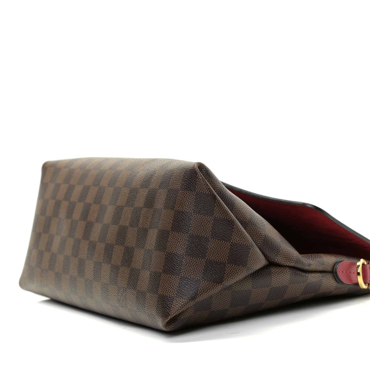 Louis Vuitton Damier Ebene Beaubourg MM Scarlet 11 of 16