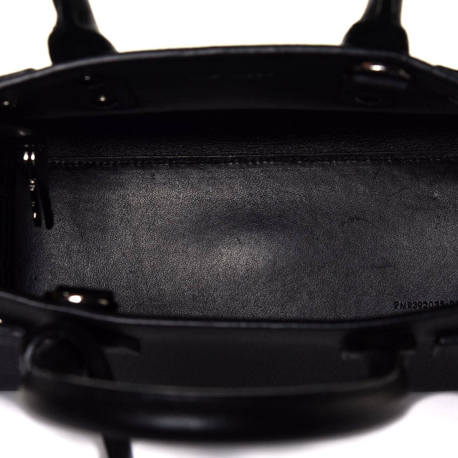 Saint Laurent Grained Calfskin Nano Sac De Jour Black 4 of 4
