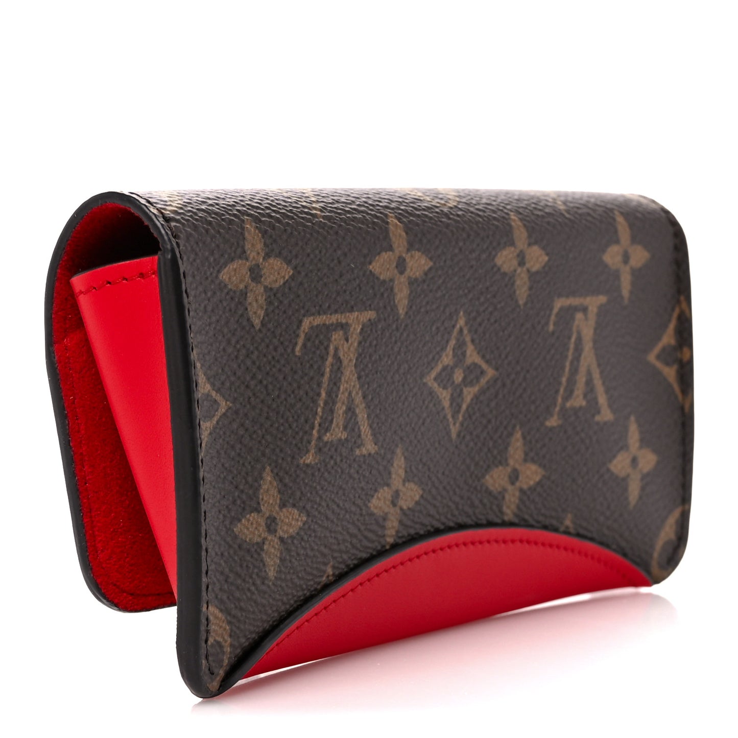 Monogram Woody Sunglass Case Rouge