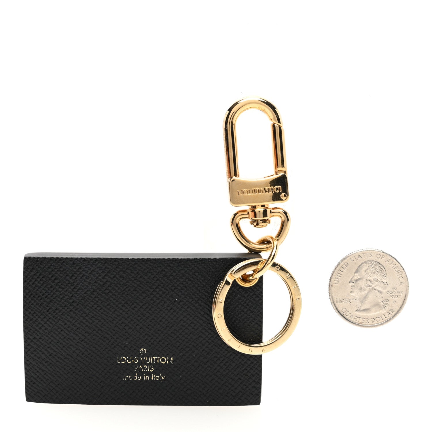 Louis Vuitton Petite Malle Bag Charm Key Holder Brown 2 of 4