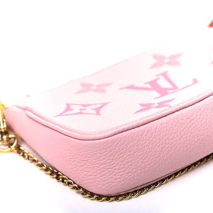 Louis Vuitton Empreinte Monogram Giant By The Pool Mini Pochette Accessories Bouton De Rose 8 of 9