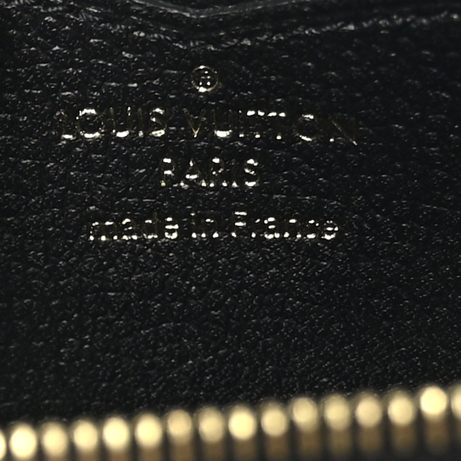 Louis Vuitton Empreinte Zippy Coin Purse Black 6 of 6