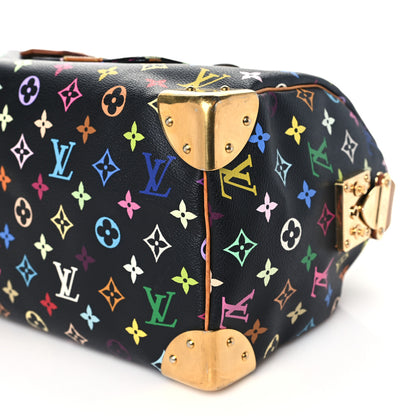 Louis Vuitton Monogram Multicolor Speedy 30 Black 9 of 11