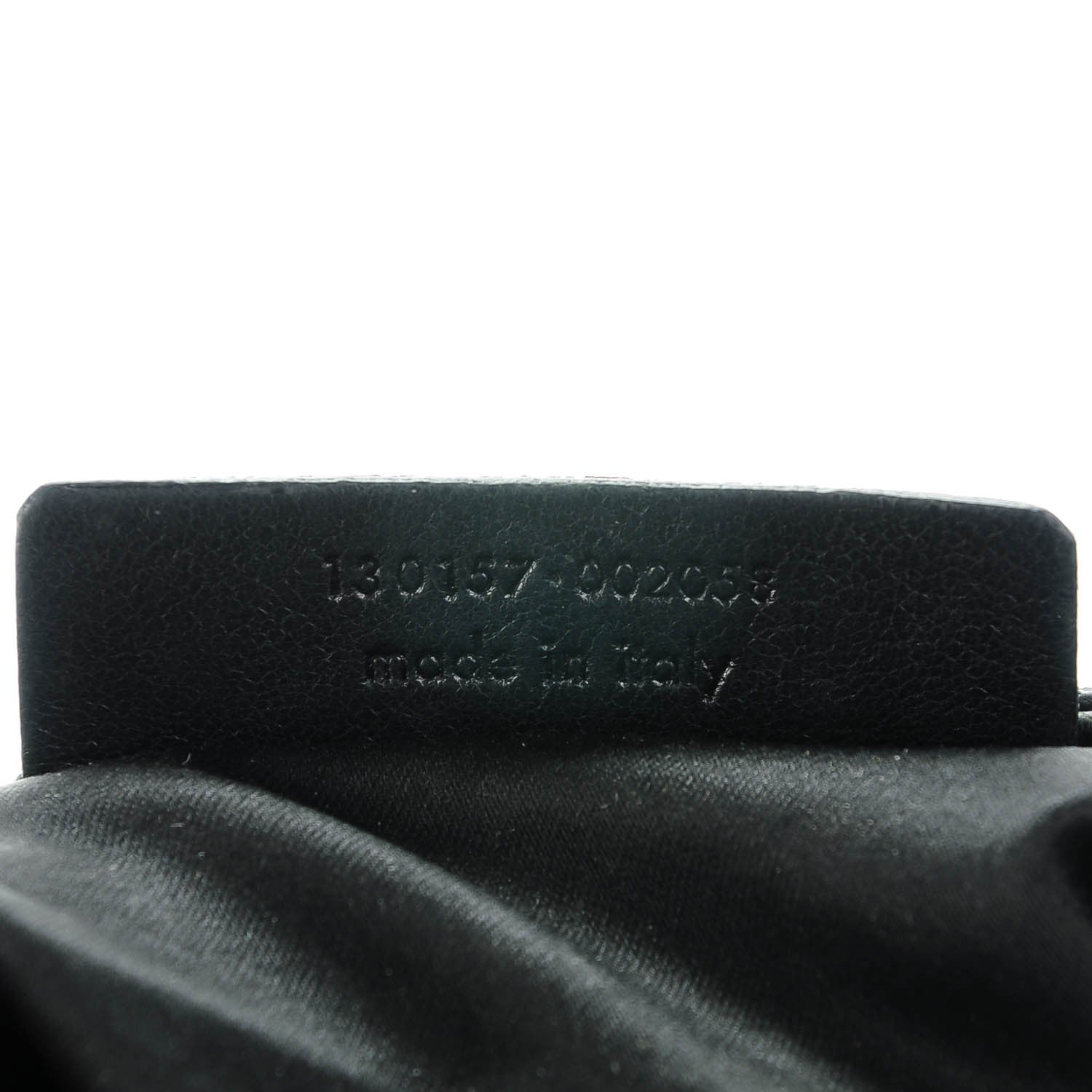 Saint Laurent Chevre Large Mala Mala Horn Bag Black 7 of 7