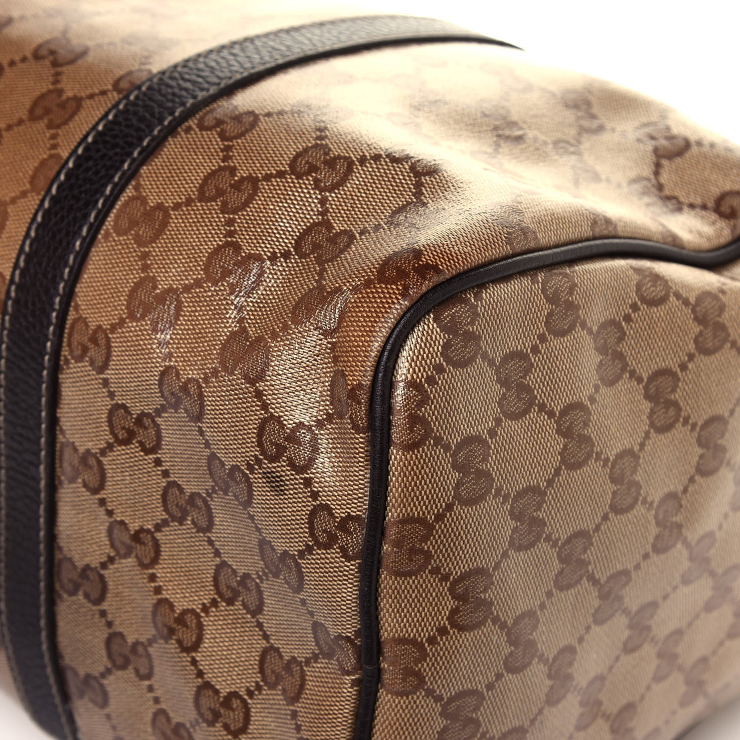Gucci Crystal Monogram Medium Joy Boston Dark Brown 11 of 11