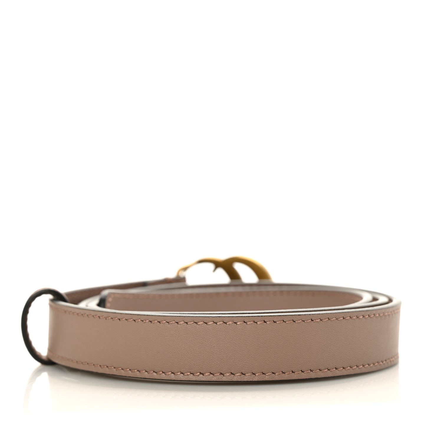 Calfskin Double G 20mm Belt 90 36 Porcelain Rose