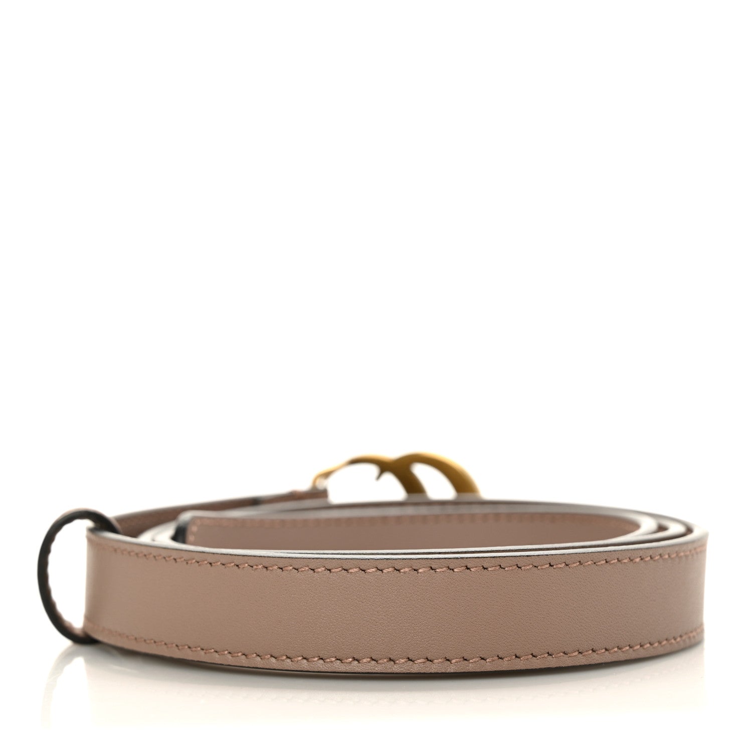 Gucci Calfskin Double G 20mm Belt 90 36 Porcelain Rose 2 of 4