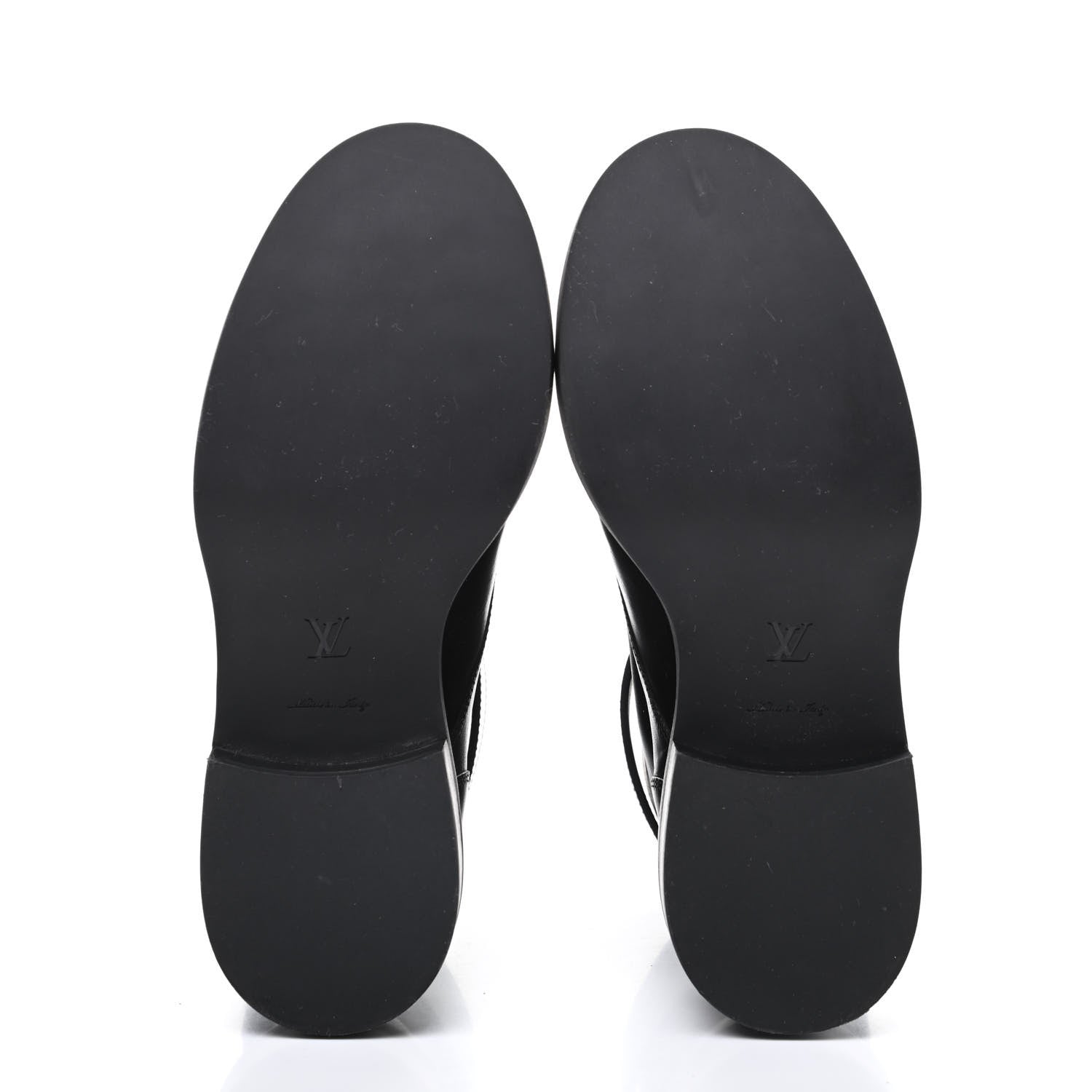 Louis Vuitton Calfskin Wonderland Ranger Boots 35 Black 6 of 9