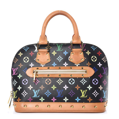 Louis Vuitton Monogram Multicolor Alma Black 1 of 17