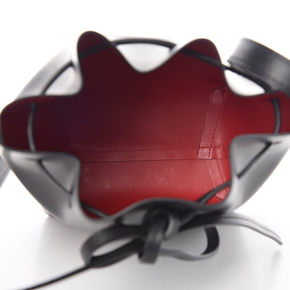 Mansur Gavriel Calfskin Mini Mini Bucket Bag Black Flamma 5 of 8
