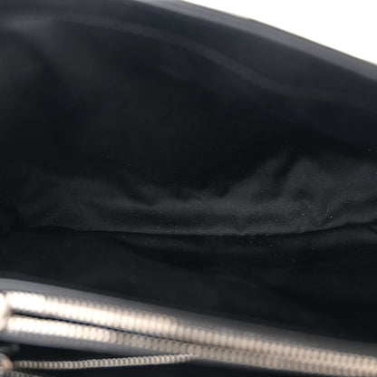 Saint Laurent Calfskin Y Quilted Monogram Medium Loulou Chain Satchel Black 5 of 10
