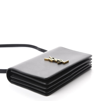 Saint Laurent Calfskin Monogram Small Dylan Shoulder Bag Black 4 of 11