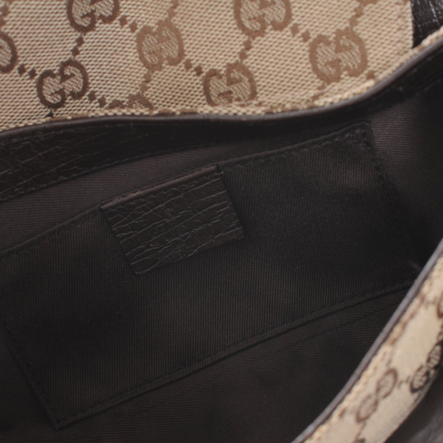 Monogram Horsebit Clutch Ebony