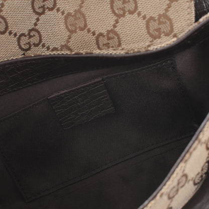 Gucci Monogram Horsebit Clutch Ebony 5 of 7