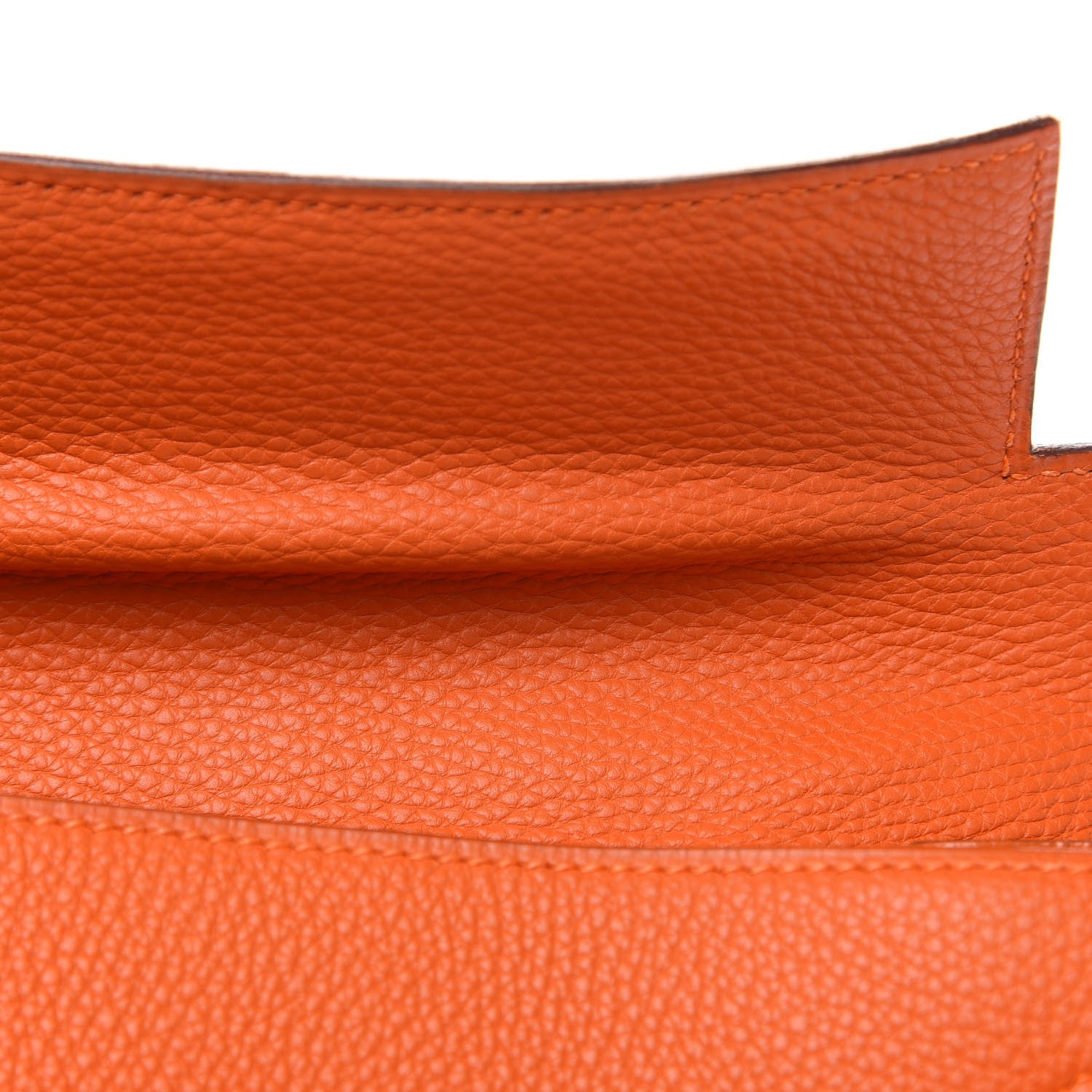 Hermes Togo Kelly Sellier 35 Orange 13 of 15