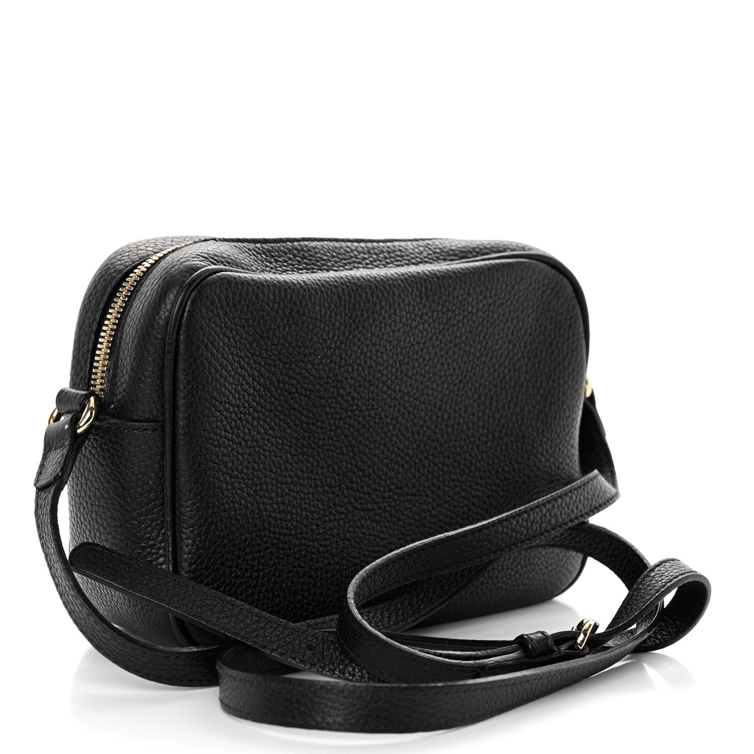 Gucci Pebbled Calfskin Small Soho Disco Bag Black 3 of 11